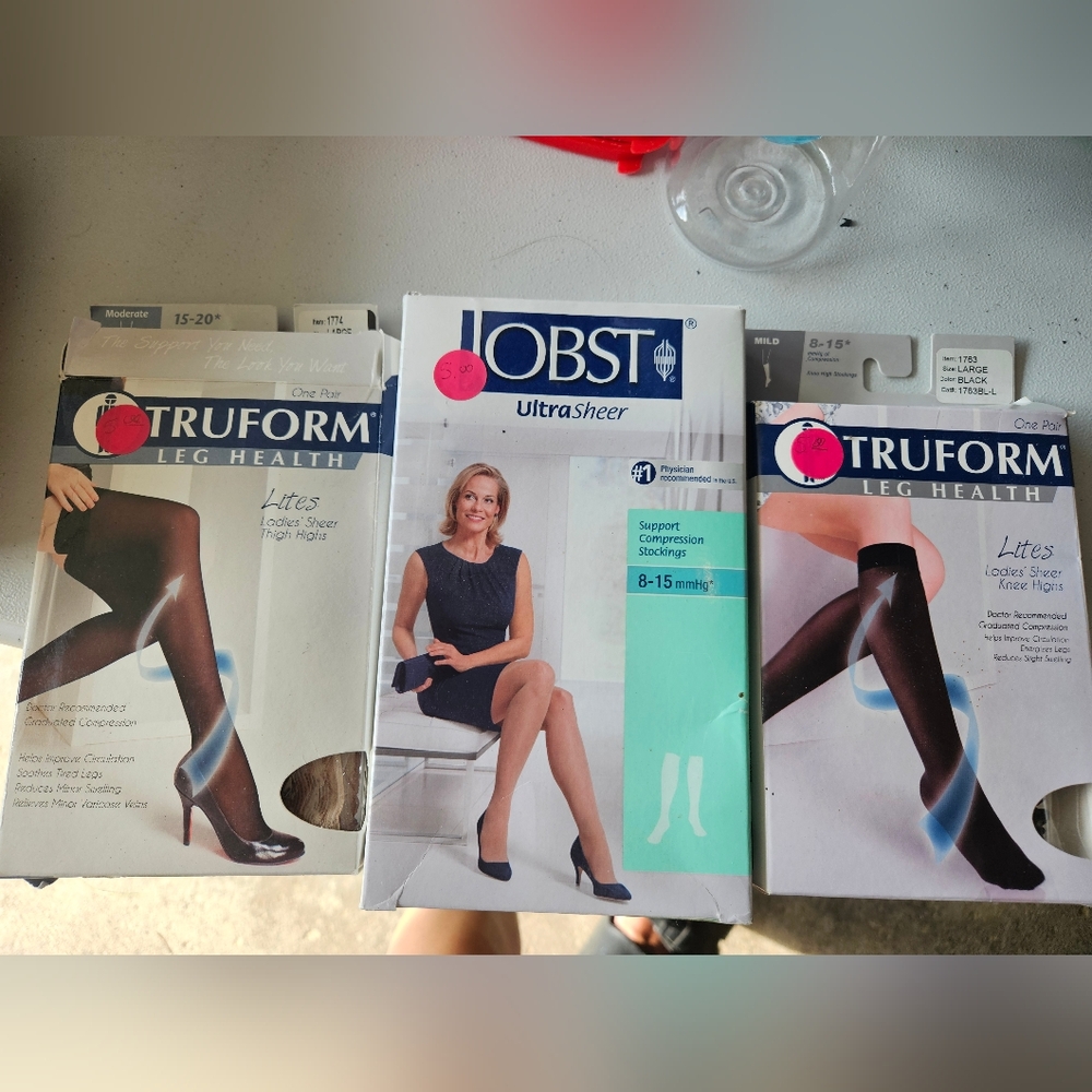 UltraSheer Compression Stockings - Black